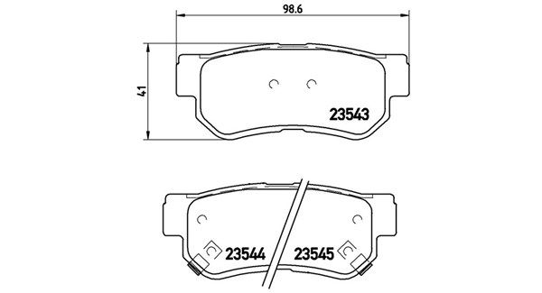 MAGNETI MARELLI Комплект тормозных колодок, дисковый тормоз 363700430014